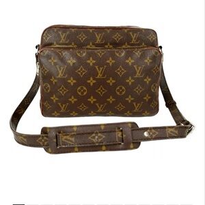 Louis Vuitton Brown Monogram Crossbody Bag